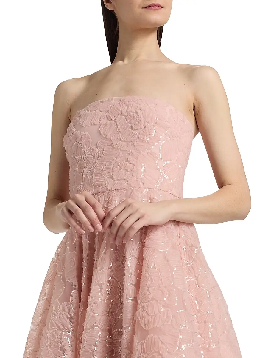 THEIA Women's Selina Strapless Cocktail Dress | Thumbnail 6 THEIA Women's Selina Strapless Cocktail Dress | Thumbnail 6
