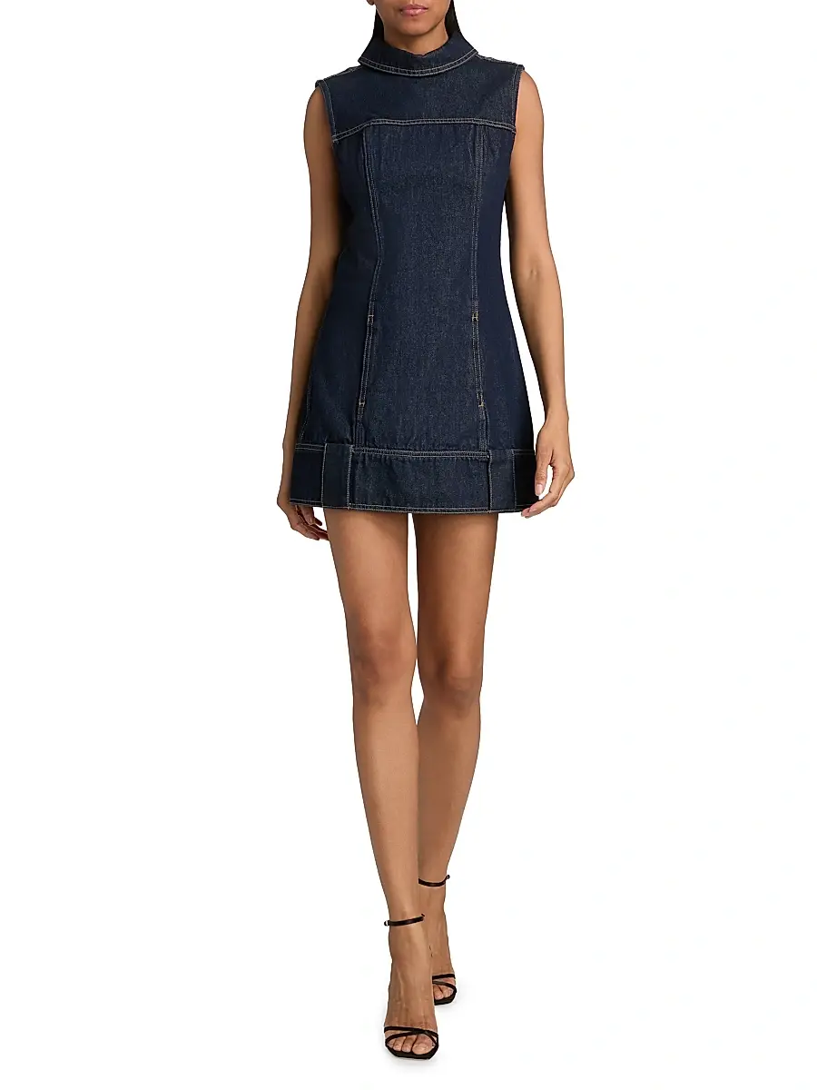 Et Ochs Women's Winslow Denim Minidress | Thumbnail 2 Et Ochs Women's Winslow Denim Minidress | Thumbnail 2