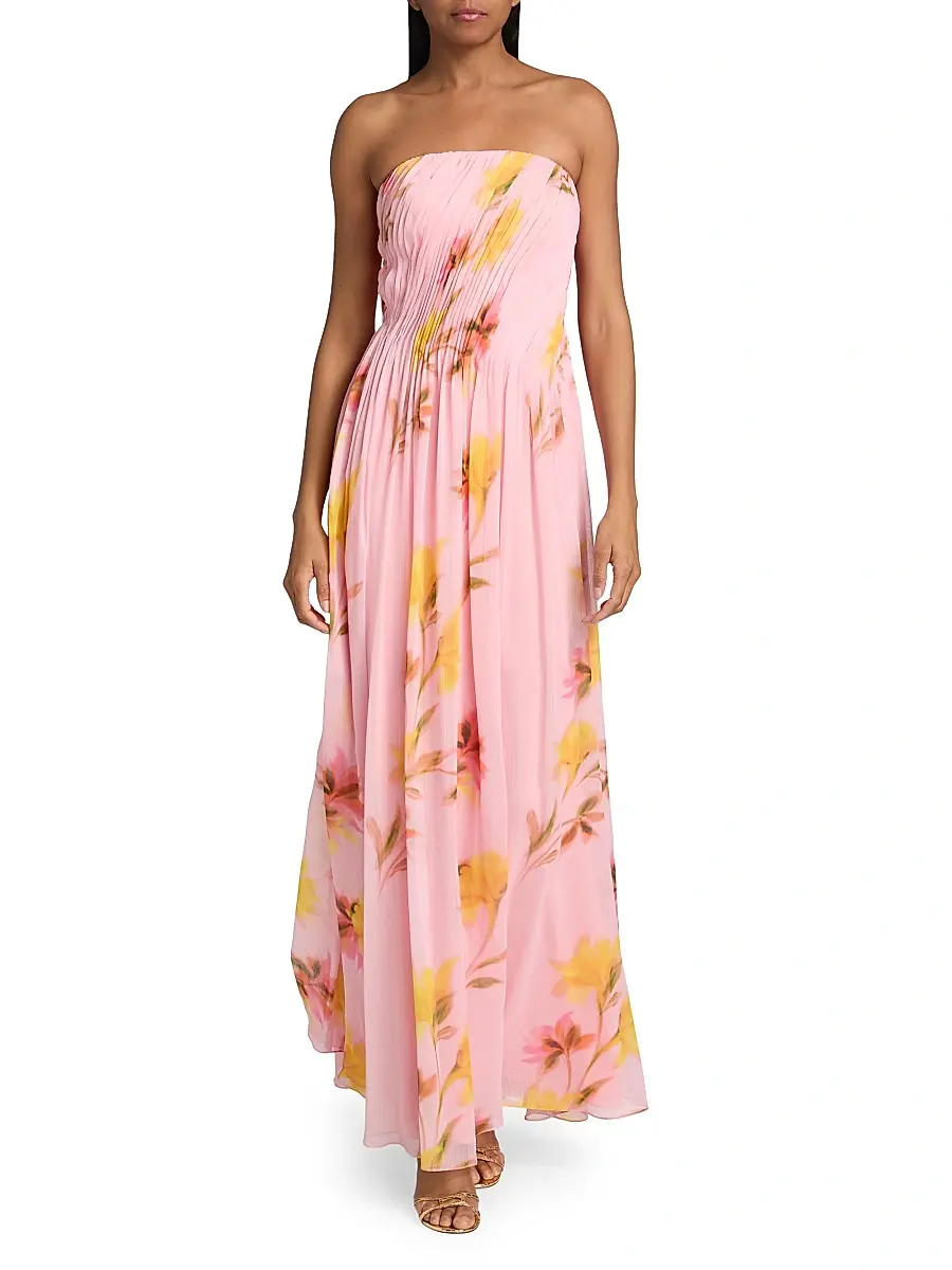 As It May Women's Emilia Strapless Woven Gown | Thumbnail 2