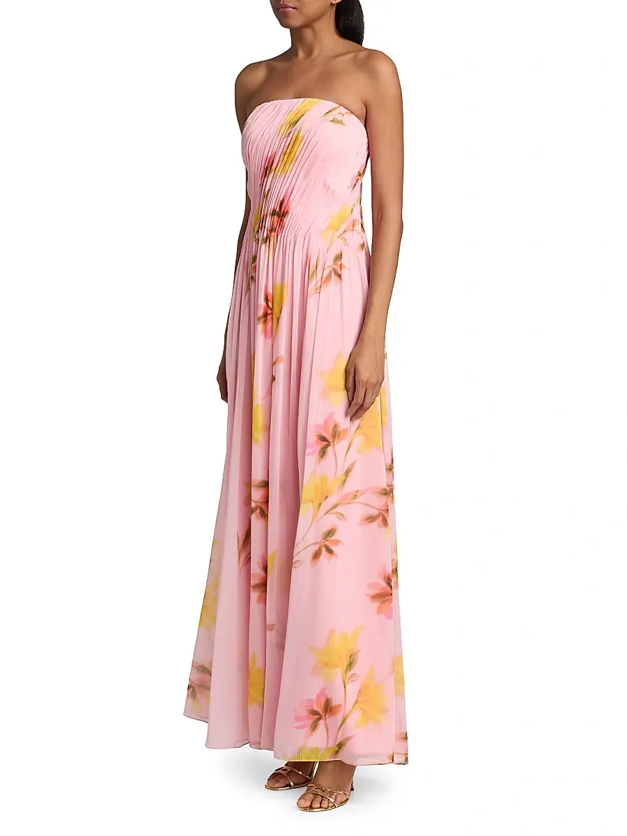As It May Women's Emilia Strapless Woven Gown | Thumbnail 4