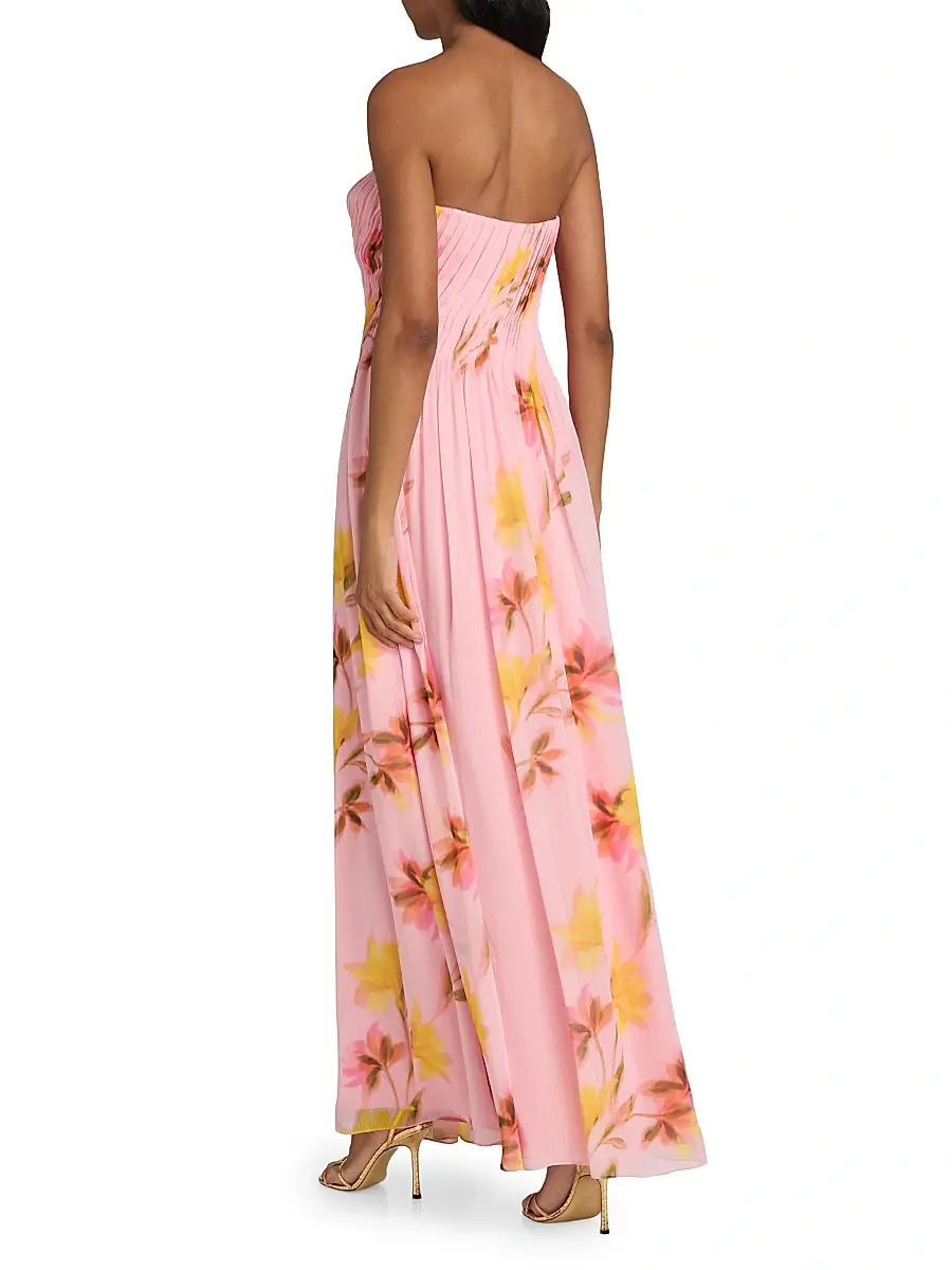 As It May Women's Emilia Strapless Woven Gown | Thumbnail 5