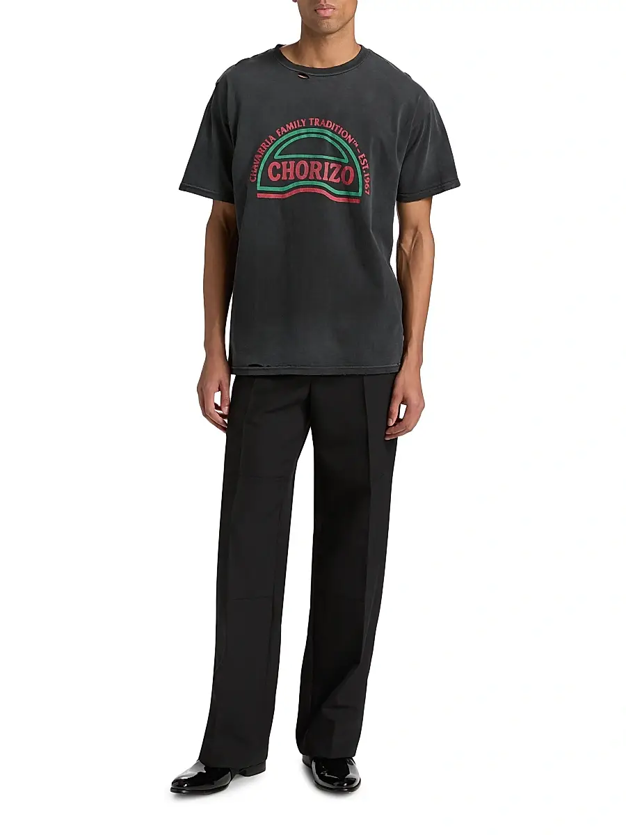 Willy Chavarria Men's Chorizo Easy T-Shirt | Thumbnail 2 Willy Chavarria Men's Chorizo Easy T-Shirt | Thumbnail 2