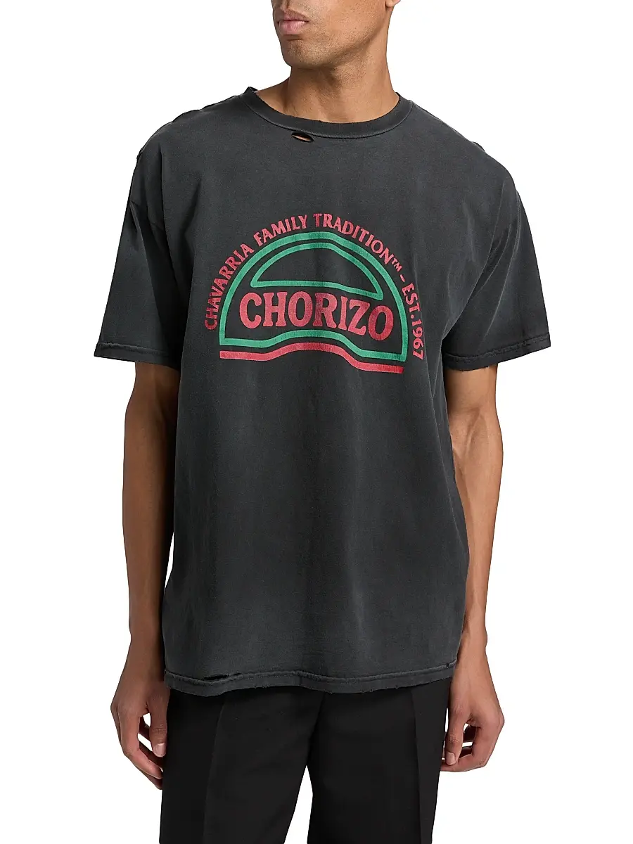 Willy Chavarria Men's Chorizo Easy T-Shirt | Thumbnail 3 Willy Chavarria Men's Chorizo Easy T-Shirt | Thumbnail 3