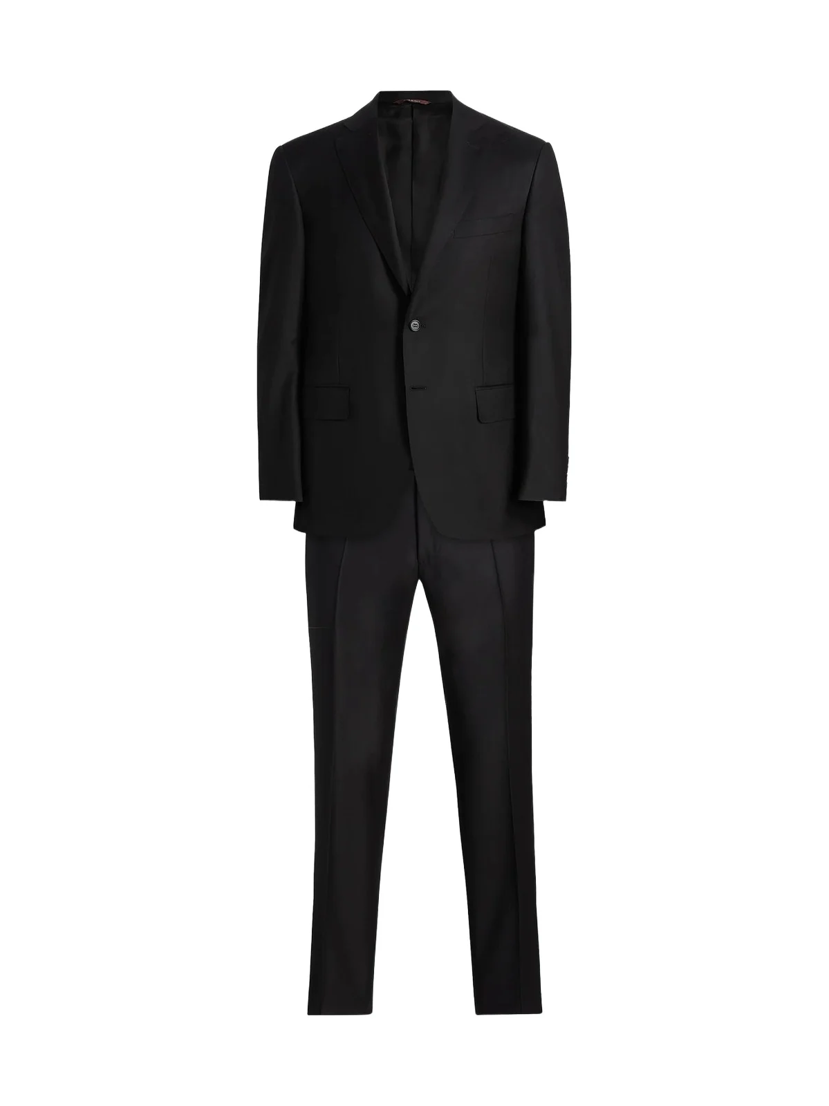 Men's Wool Single-Breasted Suit Men's Wool Single-Breasted Suit