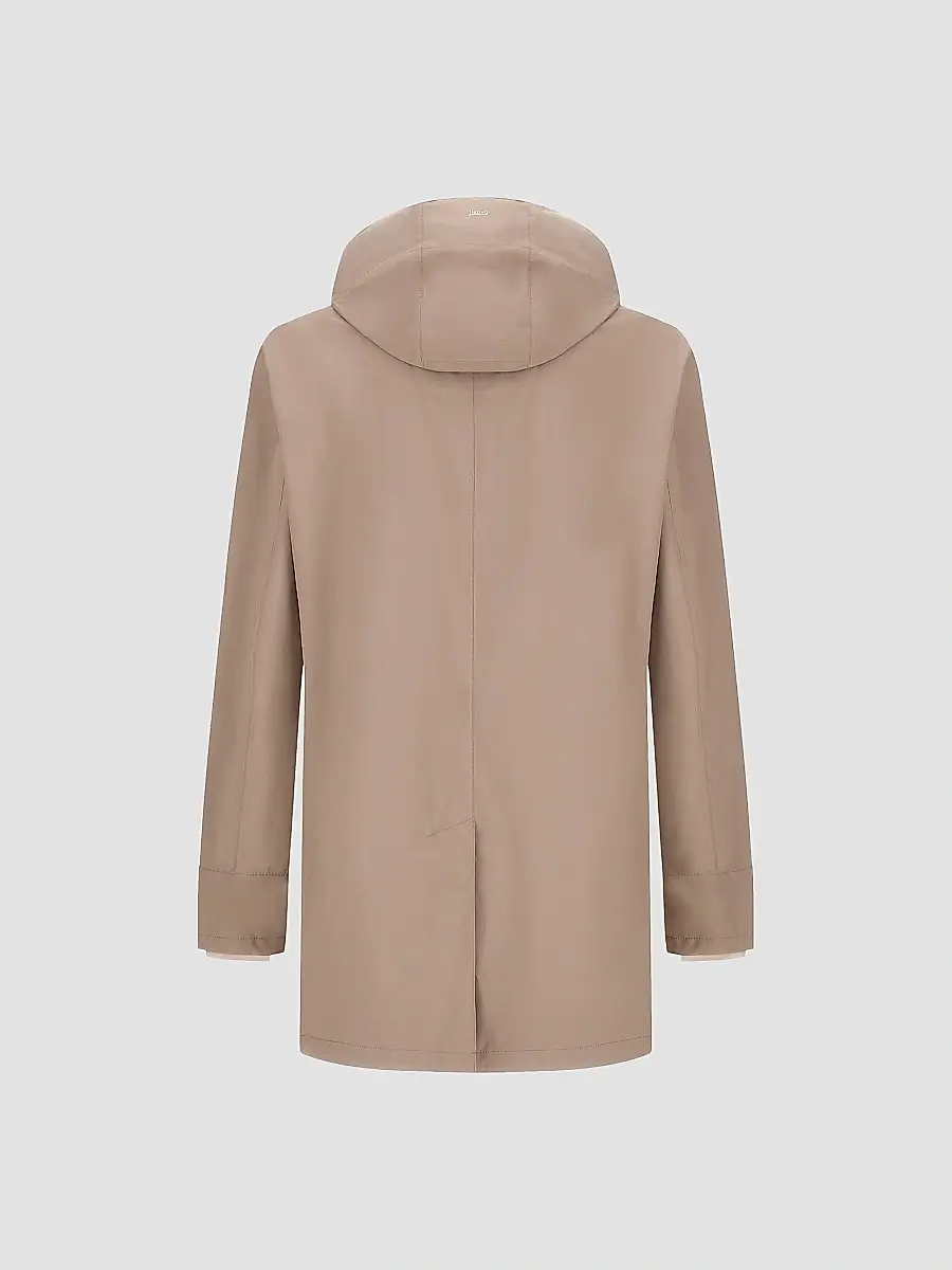 HERNO Men's 2Layer City Hooded Trench Coat | Thumbnail 4 HERNO Men's 2Layer City Hooded Trench Coat | Thumbnail 4