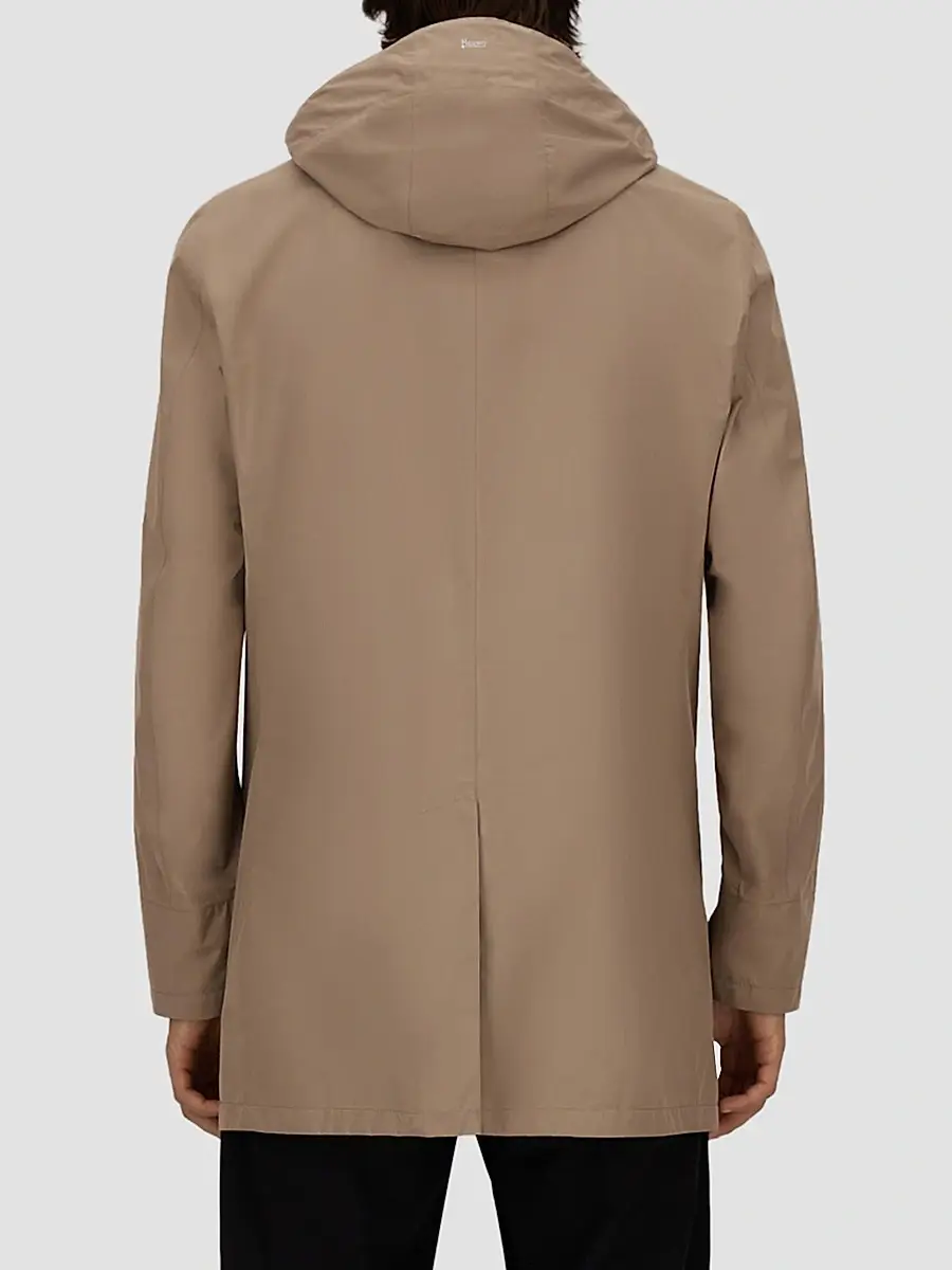 HERNO Men's 2Layer City Hooded Trench Coat | Thumbnail 7 HERNO Men's 2Layer City Hooded Trench Coat | Thumbnail 7