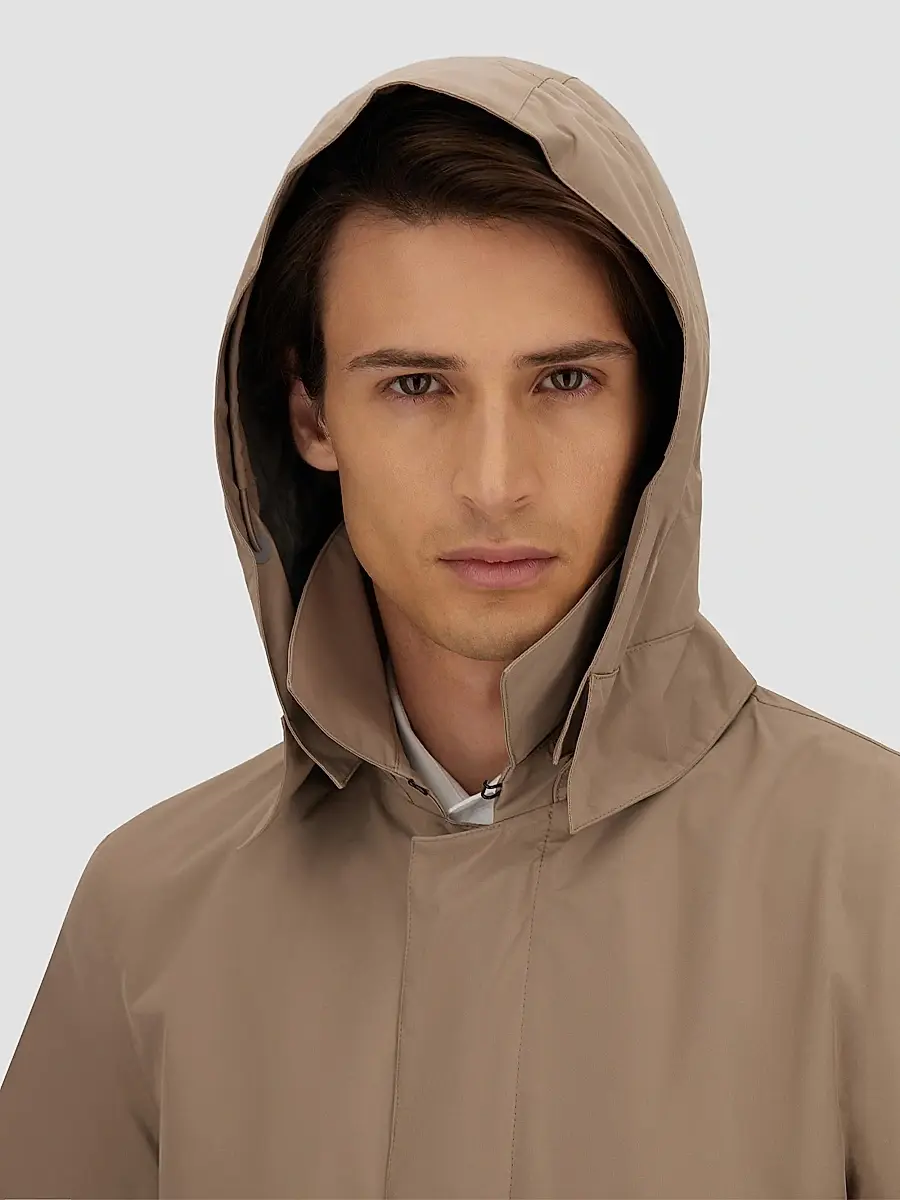 HERNO Men's 2Layer City Hooded Trench Coat | Thumbnail 9 HERNO Men's 2Layer City Hooded Trench Coat | Thumbnail 9