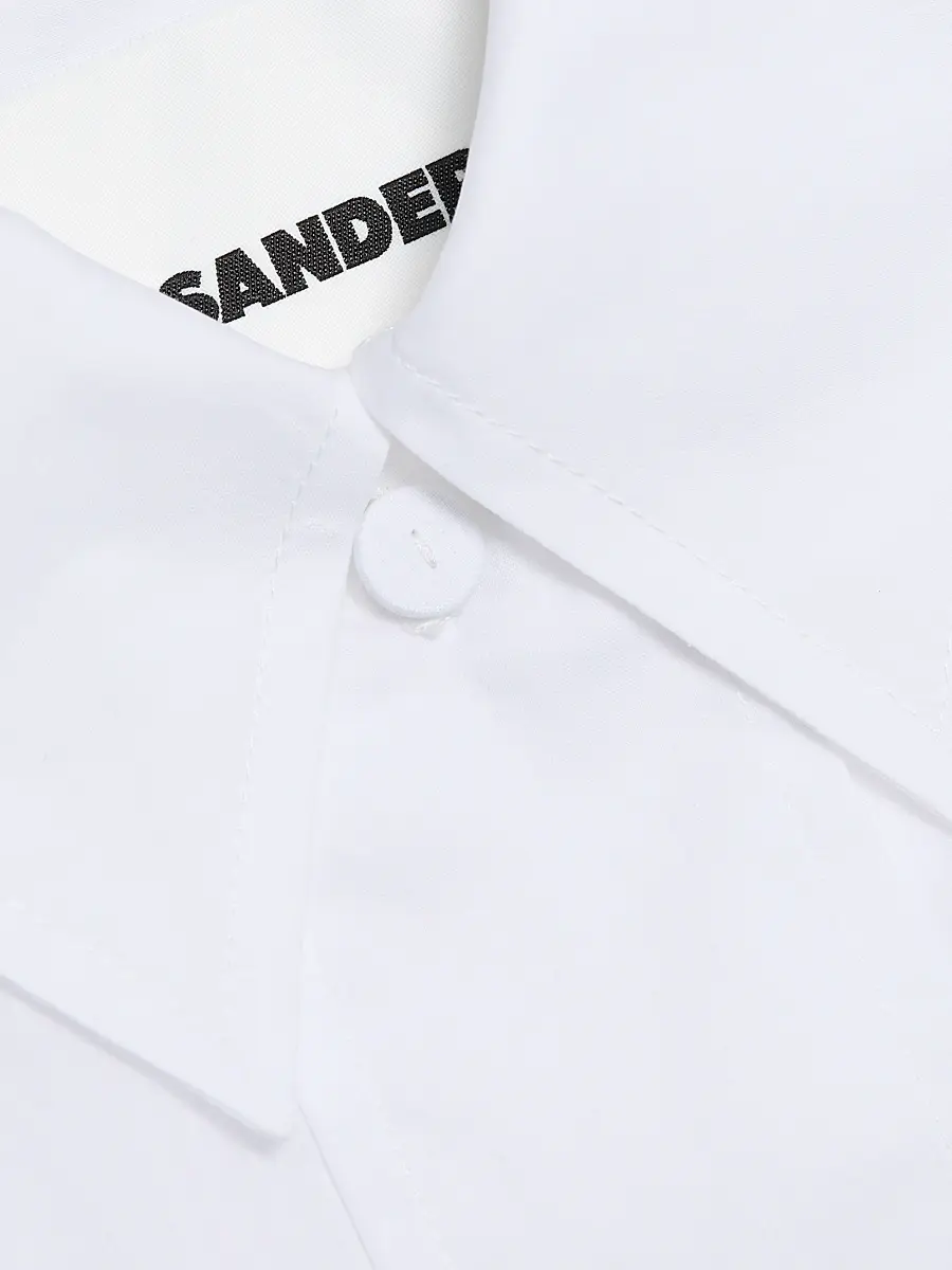 Jil Sander Women's Cotton Relaxed-Fit Midi-Shirtdress | Thumbnail 7 Jil Sander Women's Cotton Relaxed-Fit Midi-Shirtdress | Thumbnail 7