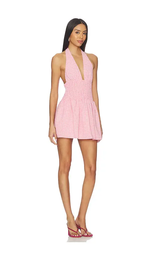 MORE TO COME Aleena Halter Mini Dress | Thumbnail 2 MORE TO COME Aleena Halter Mini Dress | Thumbnail 2