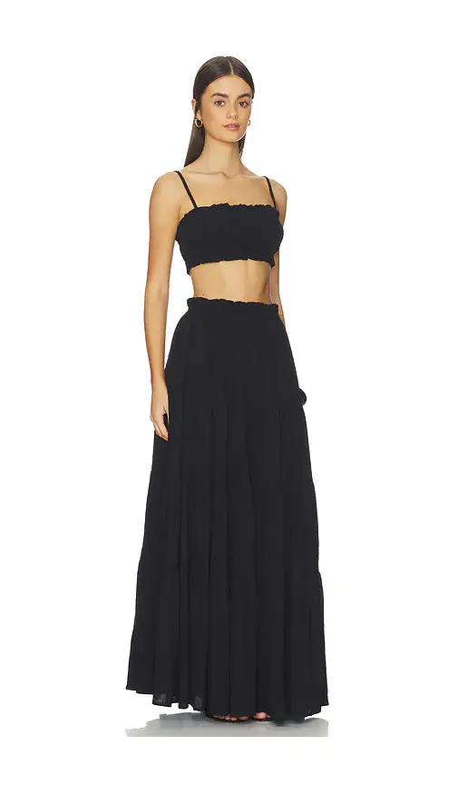 MORE TO COME Mora Maxi Skirt Set | Thumbnail 2