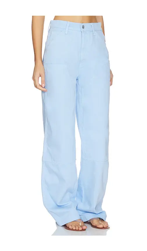 Mother The Bee's Knees Stud Finder Sneak Jeans | Thumbnail 2