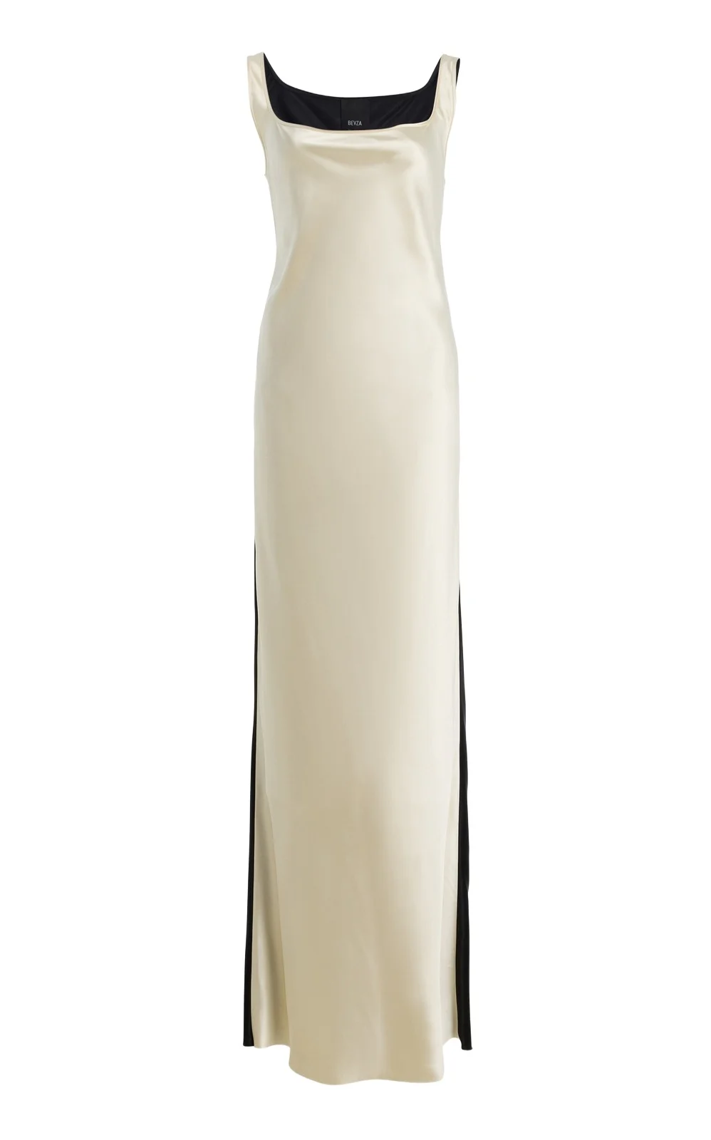 Duality Two-Tone Satin Maxi Dress Duality Two-Tone Satin Maxi Dress
