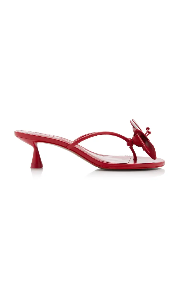 Cult Gaia Addison Leather Sandals | Thumbnail 6 Cult Gaia Addison Leather Sandals | Thumbnail 6