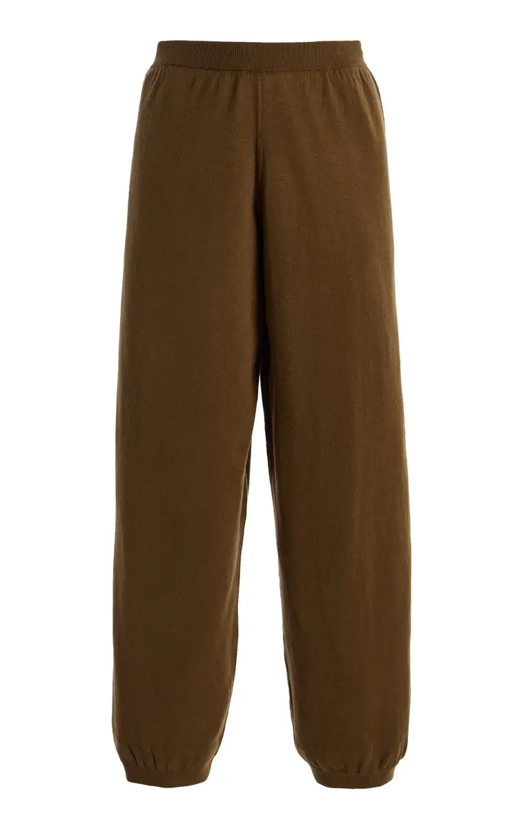 The Frankie Shop Olia Knit Wool-Blend Joggers | Thumbnail 6 The Frankie Shop Olia Knit Wool-Blend Joggers | Thumbnail 6