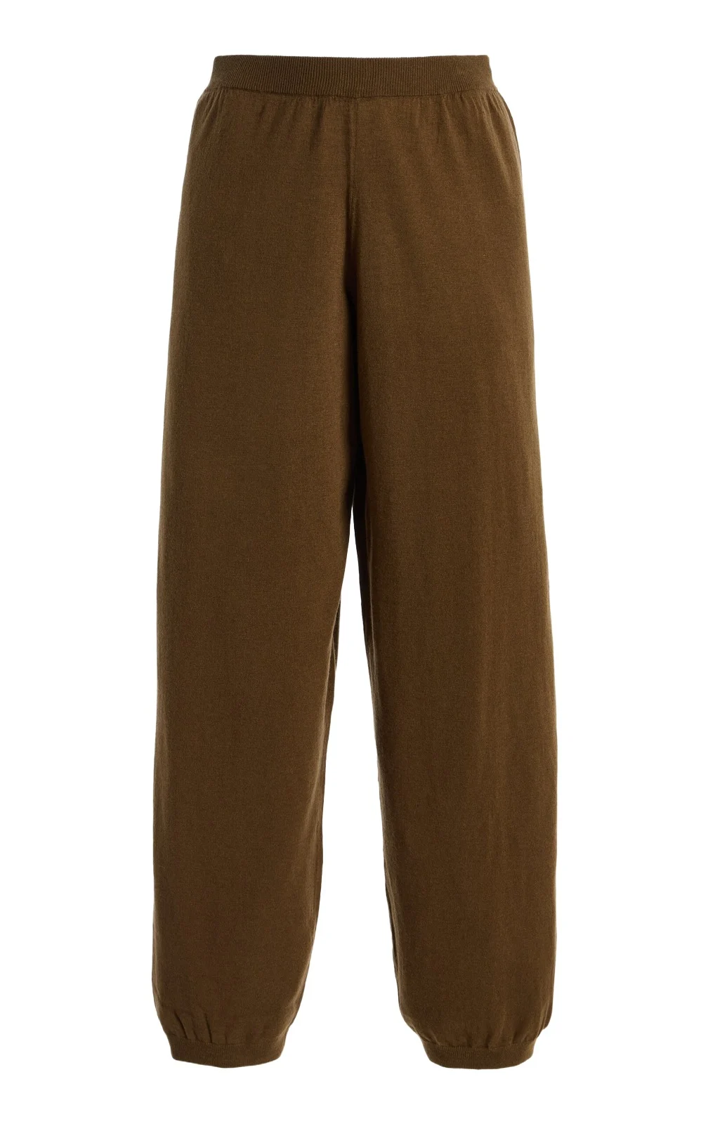 The Frankie Shop Olia Knit Wool-Blend Joggers