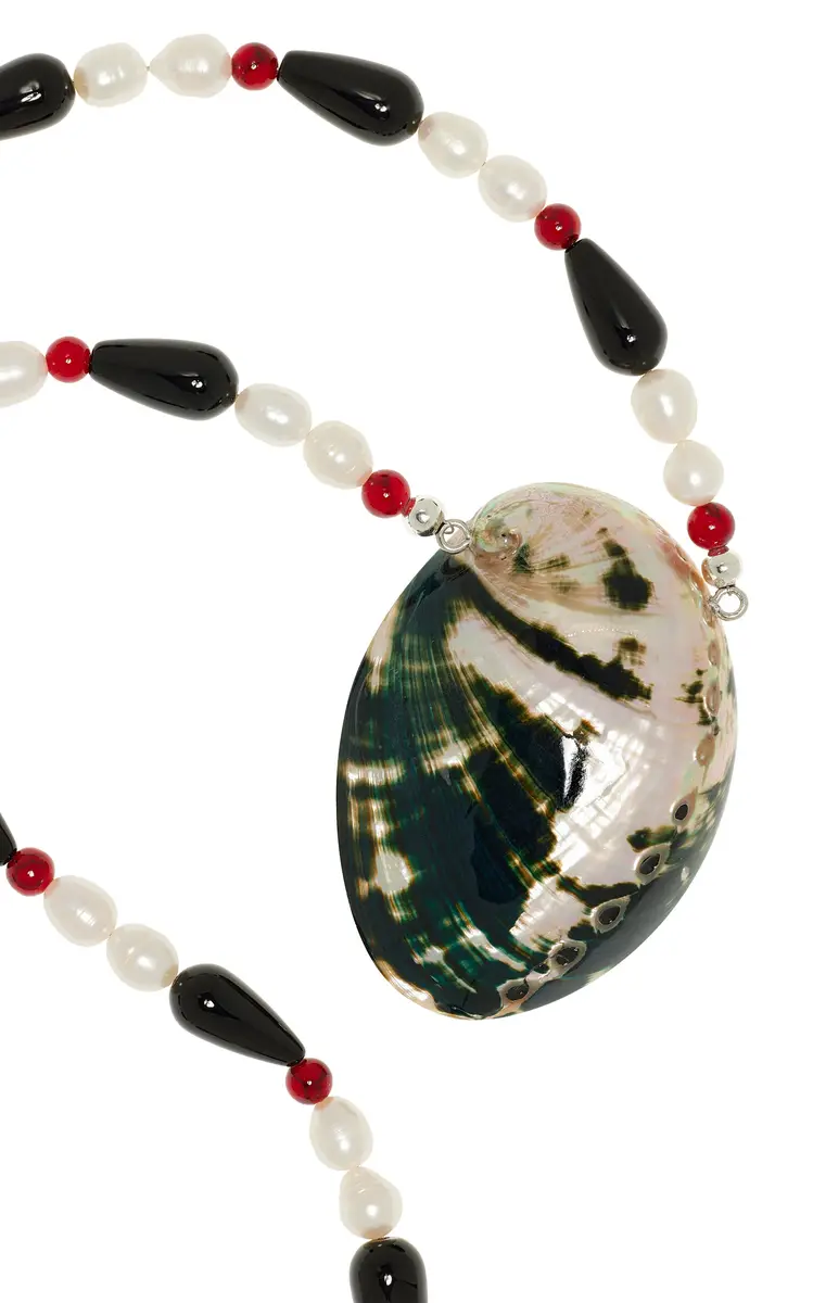 Julietta Exclusive Thalassa Gold-Plated Multi-Stone Necklace | Thumbnail 3