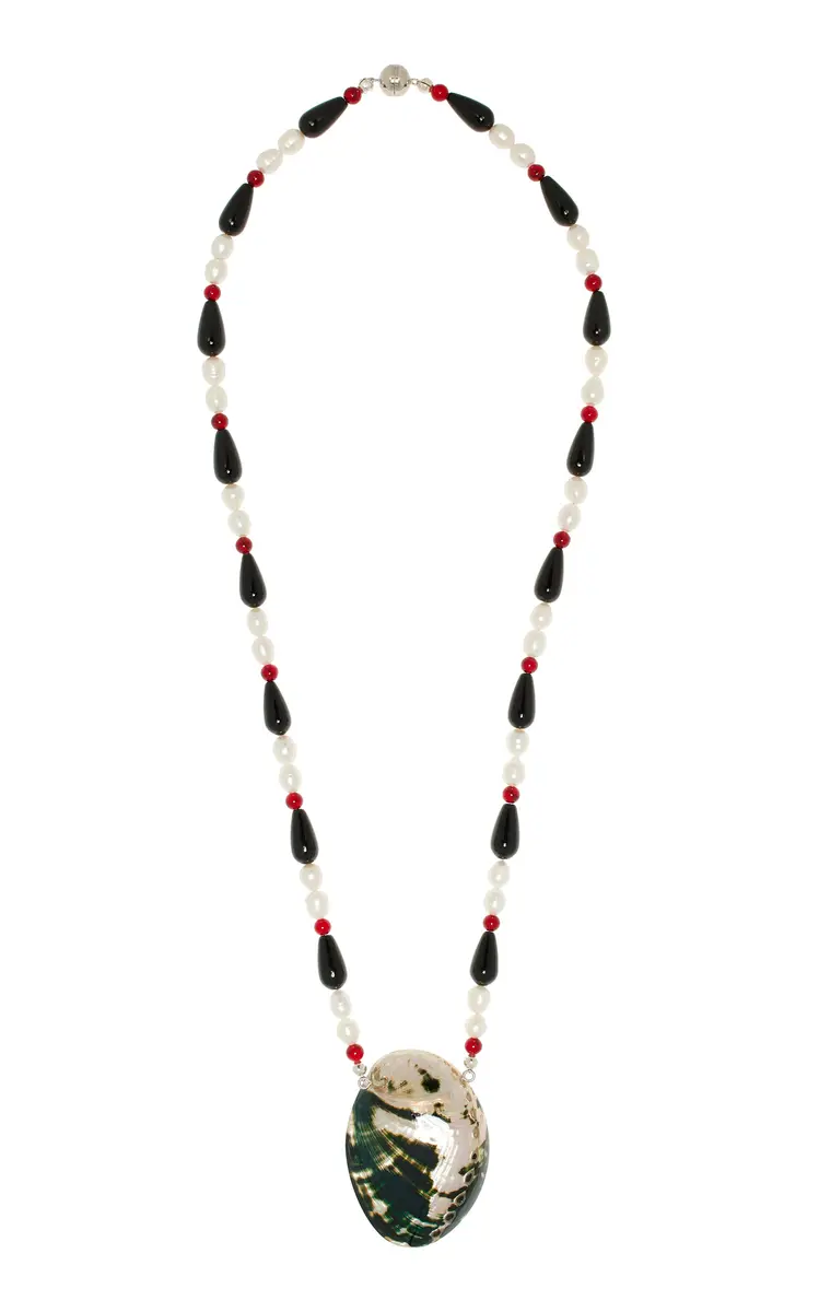 Julietta Exclusive Thalassa Gold-Plated Multi-Stone Necklace | Thumbnail 6