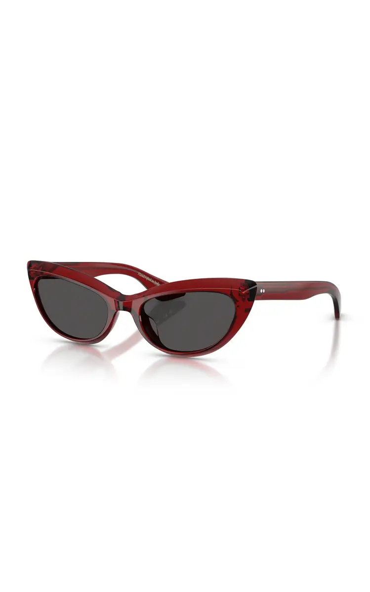 Khaite x Oliver Peoples 1963C Cat-Eye Acetate Sunglasses | Thumbnail 2 Khaite x Oliver Peoples 1963C Cat-Eye Acetate Sunglasses | Thumbnail 2