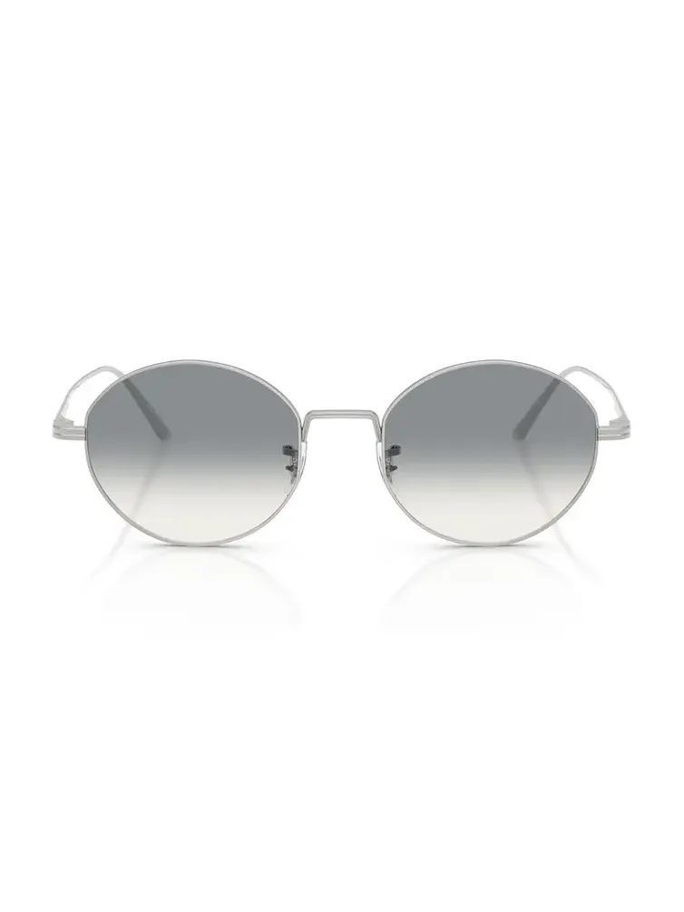 Khaite Khaite x Oliver Peoples 1994C Round-Frame Metal Sunglasses