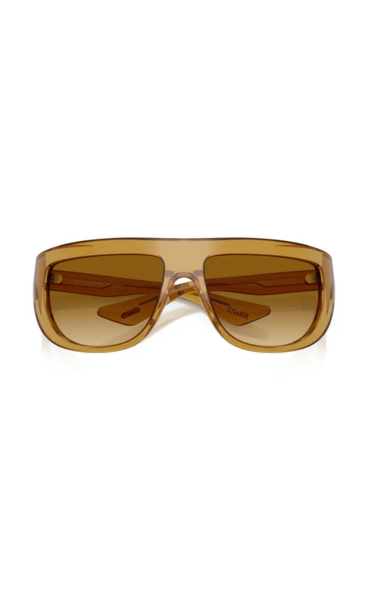 Khaite x Oliver Peoples 1974C Mask-Frame Acetate Sunglasses | Thumbnail 6 Khaite x Oliver Peoples 1974C Mask-Frame Acetate Sunglasses | Thumbnail 6