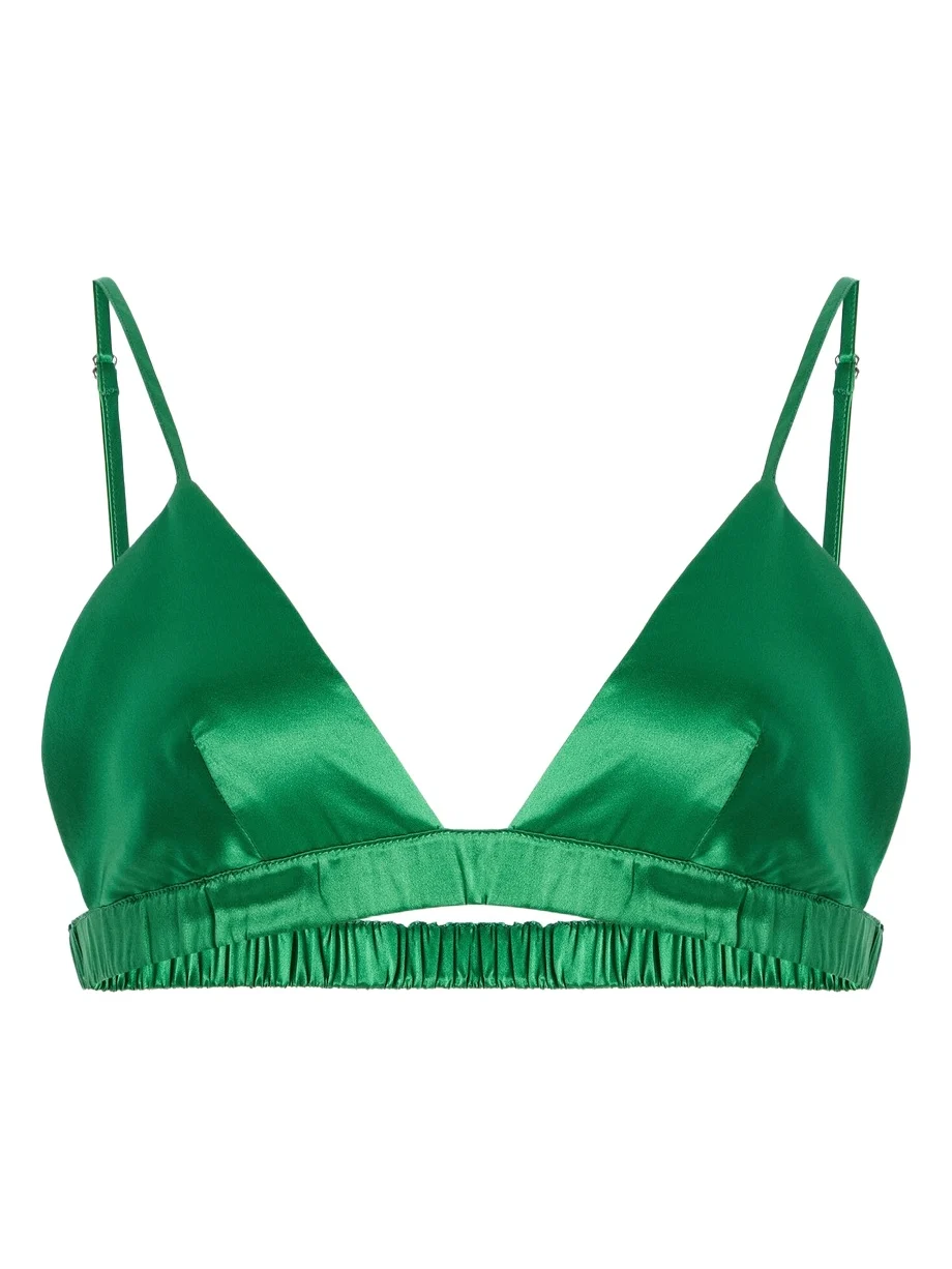 The Frankie Shop Nina Satin Bralette