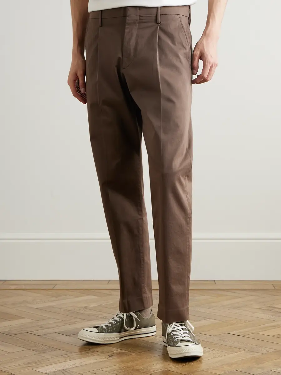 NN07 Bill 1804 Straight-Leg Organic Cotton-Blend Trousers - Men | Thumbnail 3 NN07 Bill 1804 Straight-Leg Organic Cotton-Blend Trousers - Men | Thumbnail 3