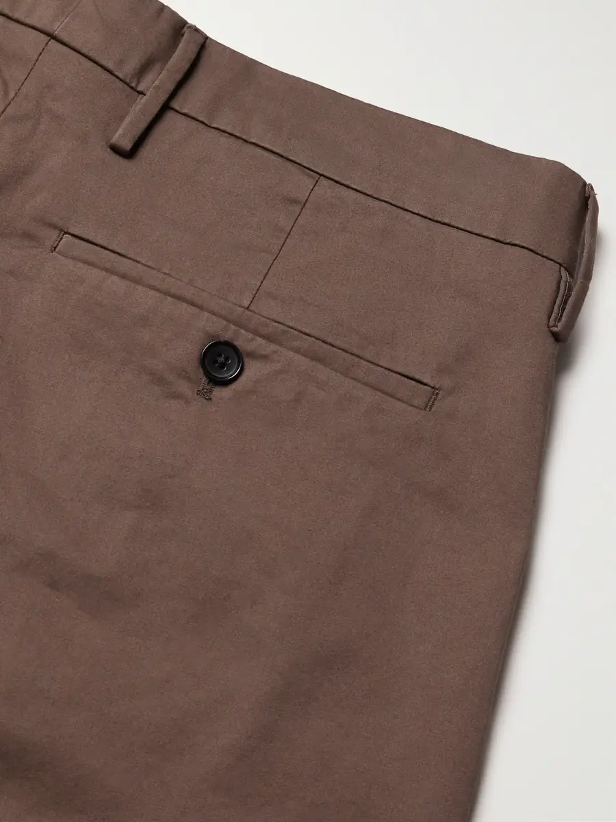 NN07 Bill 1804 Straight-Leg Organic Cotton-Blend Trousers - Men | Thumbnail 5 NN07 Bill 1804 Straight-Leg Organic Cotton-Blend Trousers - Men | Thumbnail 5