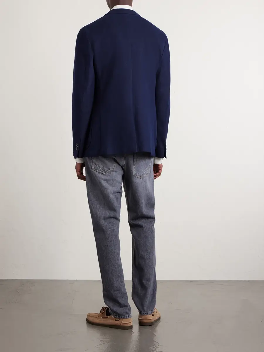 Slowear Cotton-Hopsack Blazer - Men | Thumbnail 4 Slowear Cotton-Hopsack Blazer - Men | Thumbnail 4