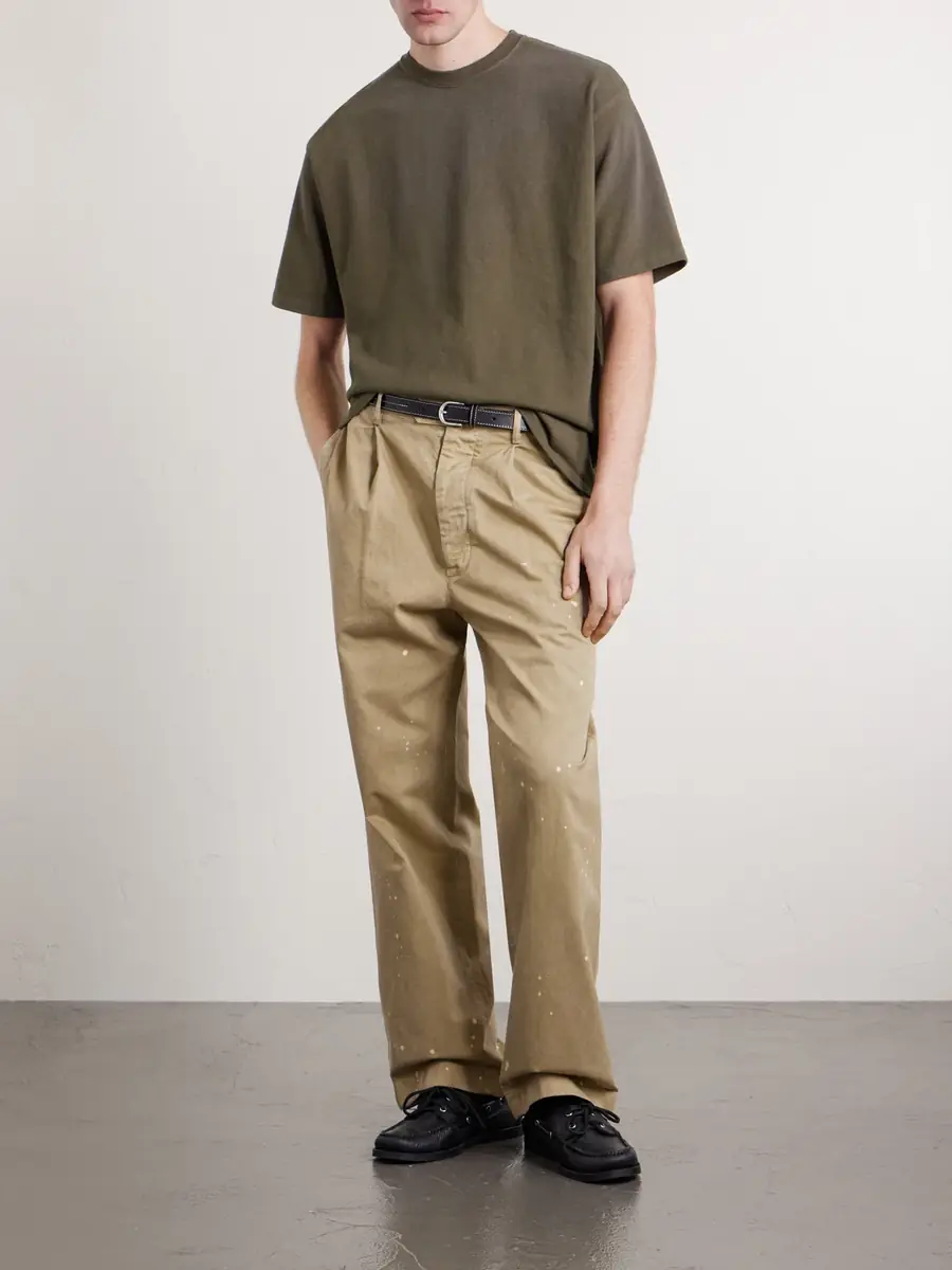 A.PRESSE Vintage Cotton-Jersey T-Shirt - Men | Thumbnail 2