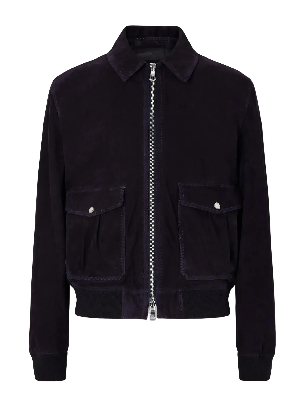 Suede Blouson Jacket - Men Suede Blouson Jacket - Men