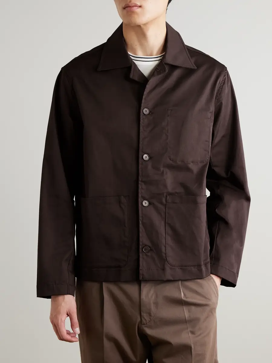 NN07 Morgan 10021 Stretch Organic Cotton-Gabardine Blouson Jacket - Men | Thumbnail 3 NN07 Morgan 10021 Stretch Organic Cotton-Gabardine Blouson Jacket - Men | Thumbnail 3