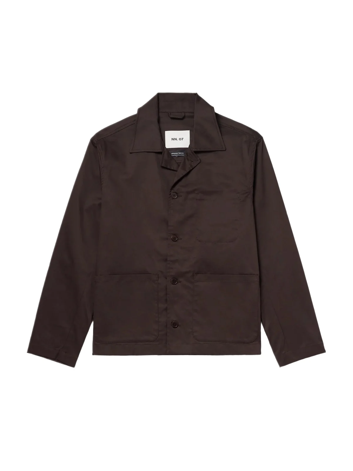 Morgan 10021 Stretch Organic Cotton-Gabardine Blouson Jacket - Men Morgan 10021 Stretch Organic Cotton-Gabardine Blouson Jacket - Men