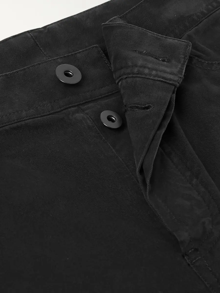 James Perse Straight-Leg Brushed Cotton-Blend Twill Trousers - Men | Thumbnail 6 James Perse Straight-Leg Brushed Cotton-Blend Twill Trousers - Men | Thumbnail 6