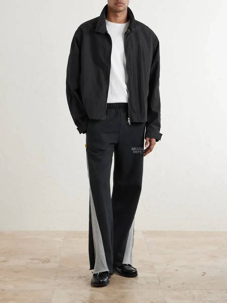 Gallery Dept. Flared Logo-Print Cotton-Jersey Sweatpants - Men | Thumbnail 2 Gallery Dept. Flared Logo-Print Cotton-Jersey Sweatpants - Men | Thumbnail 2