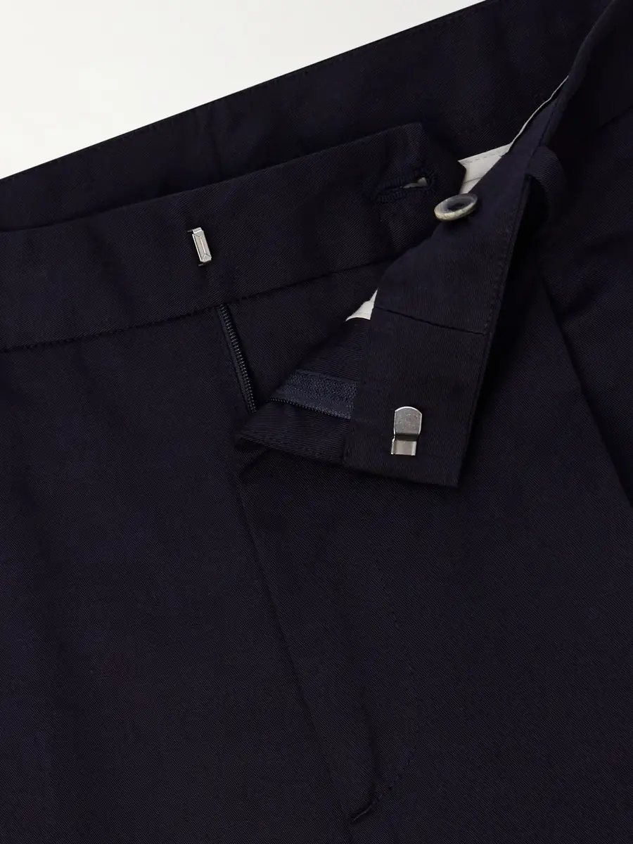 Altea Orval Cotton and Linen-Blend Gabardine Trousers - Men | Thumbnail 6 Altea Orval Cotton and Linen-Blend Gabardine Trousers - Men | Thumbnail 6