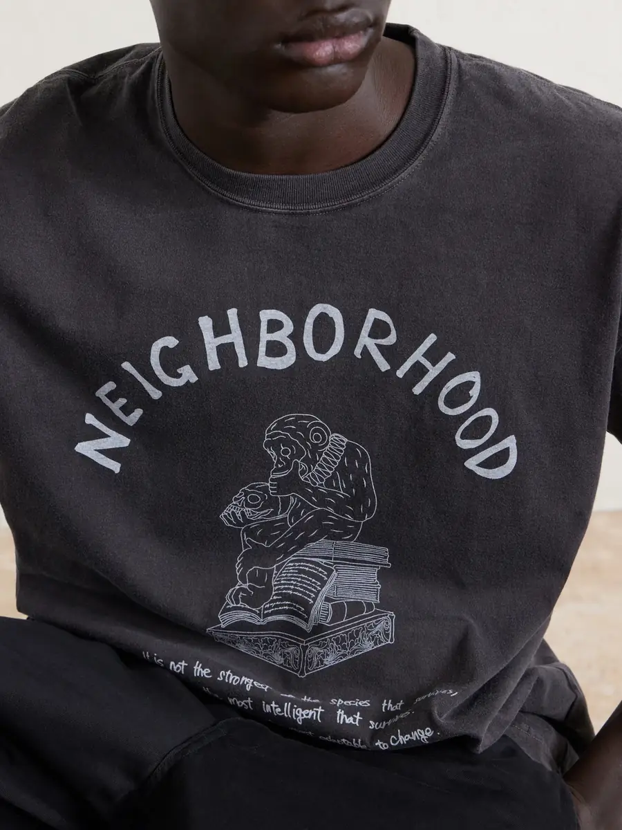 Neighborhood Printed Cotton-Jersey T-Shirt - Men | Thumbnail 5 Neighborhood Printed Cotton-Jersey T-Shirt - Men | Thumbnail 5