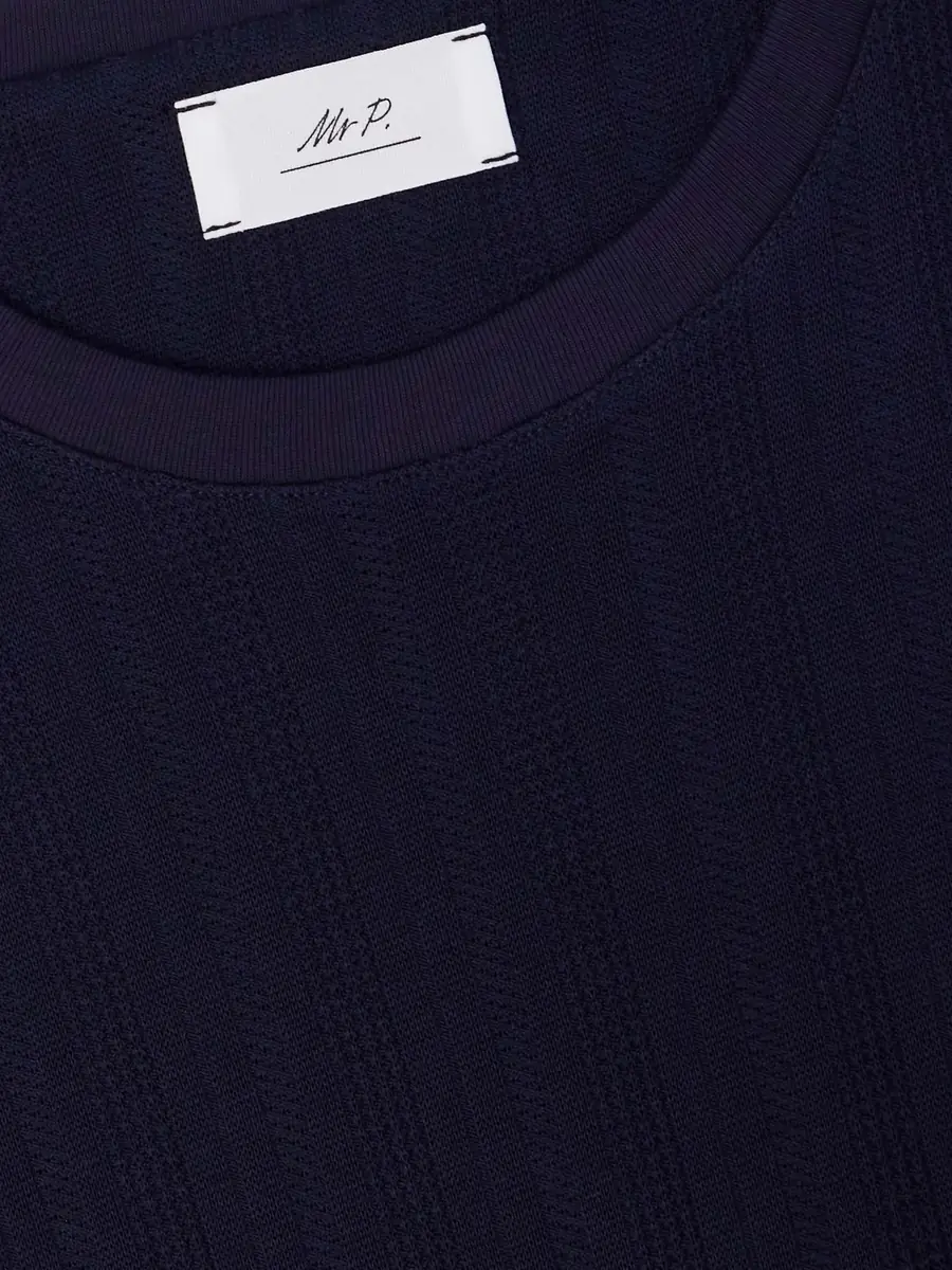 MR P. Textured Organic Cotton T-Shirt - Men | Thumbnail 5 MR P. Textured Organic Cotton T-Shirt - Men | Thumbnail 5