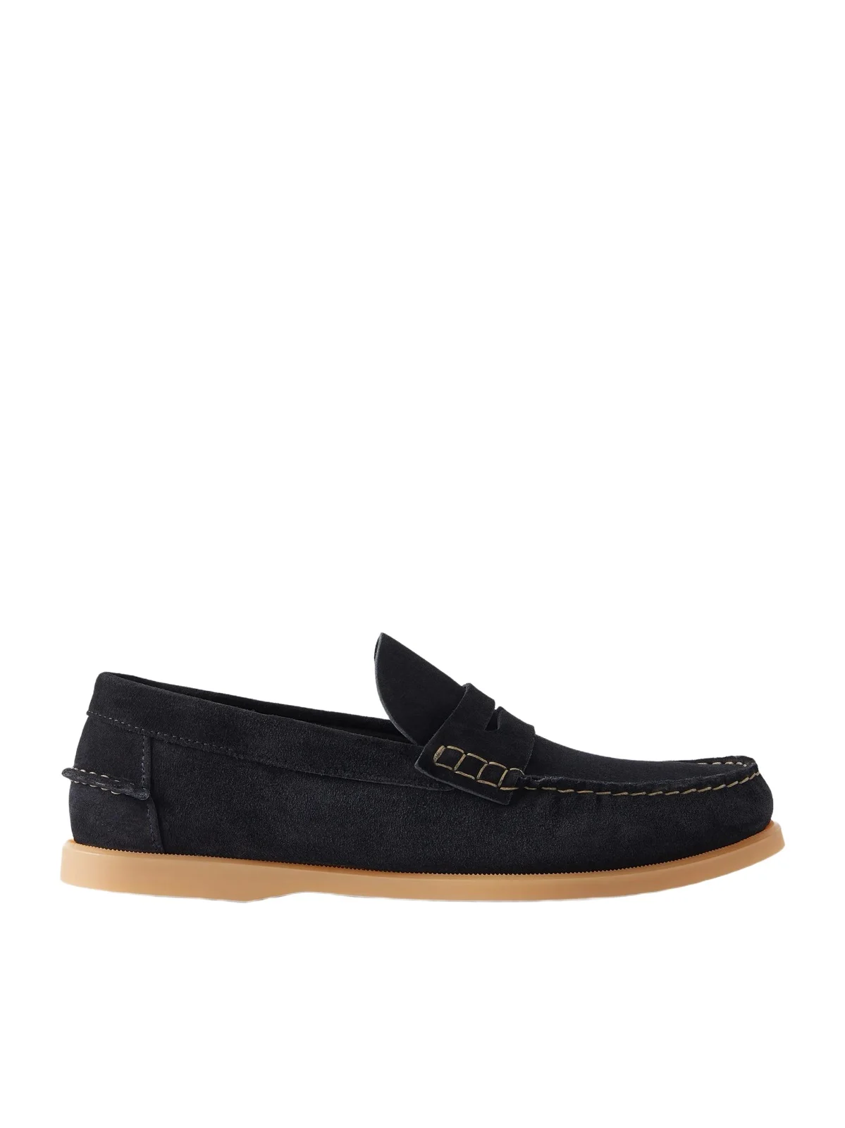 Leo Suede Penny Loafers - Men
