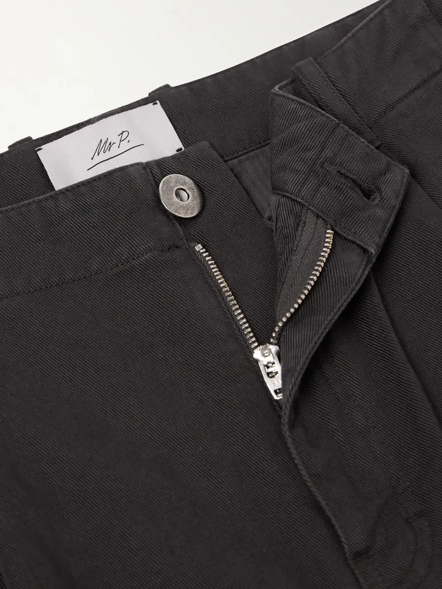 MR P. Wide-Leg Pleated Cotton-Canvas Shorts - Men | Thumbnail 6 MR P. Wide-Leg Pleated Cotton-Canvas Shorts - Men | Thumbnail 6