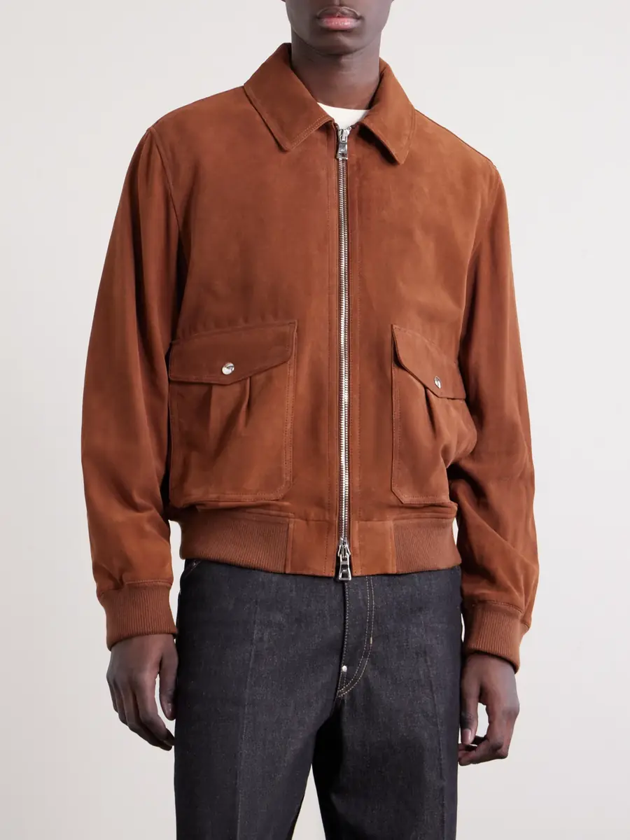 MR P. Suede Blouson Jacket - Men | Thumbnail 3