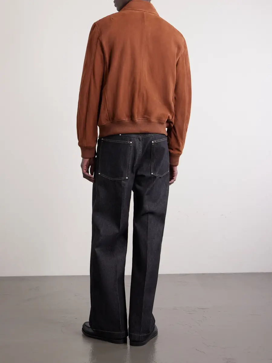 MR P. Suede Blouson Jacket - Men | Thumbnail 4