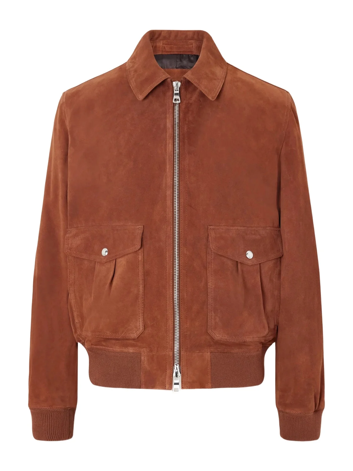 Suede Blouson Jacket - Men Suede Blouson Jacket - Men