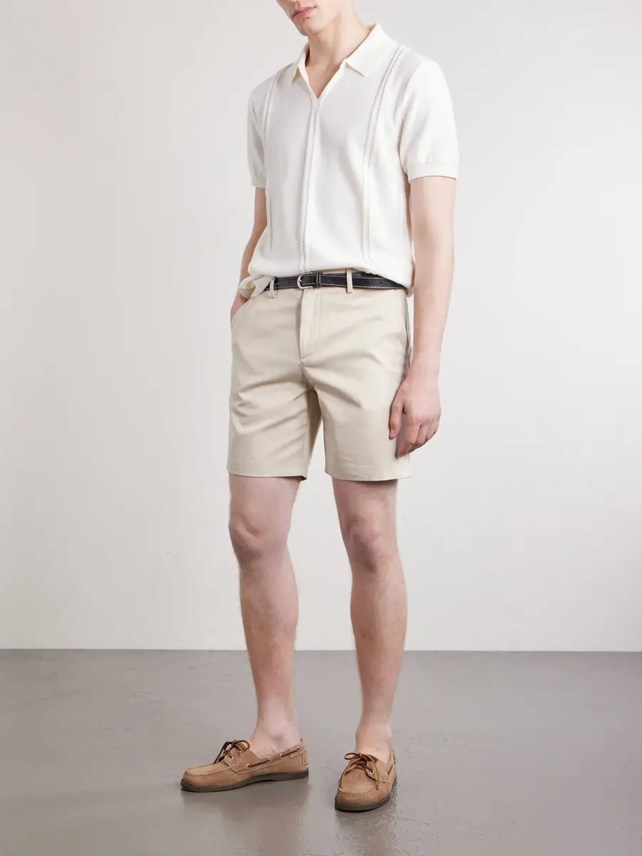MR P. Straight-Leg Cotton-Canvas Bermuda Shorts - Men | Thumbnail 2 MR P. Straight-Leg Cotton-Canvas Bermuda Shorts - Men | Thumbnail 2