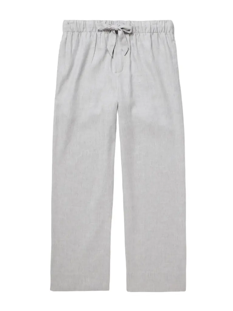 Frescobol Carioca Luan Straight-Leg Linen and Cotton-Blend Drawstring Trousers - Men | Image 1 Frescobol Carioca Luan Straight-Leg Linen and Cotton-Blend Drawstring Trousers - Men | Image 1