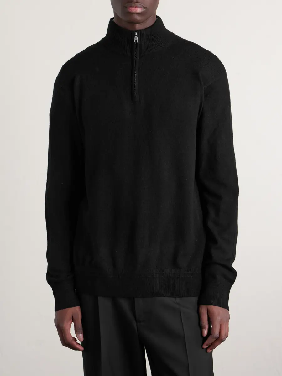 MR P. James Cashmere Half-Zip Sweater - Men | Thumbnail 3 MR P. James Cashmere Half-Zip Sweater - Men | Thumbnail 3
