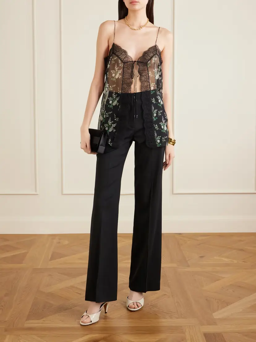 Dolce & Gabbana Silk And Cotton-blend Top | Thumbnail 2