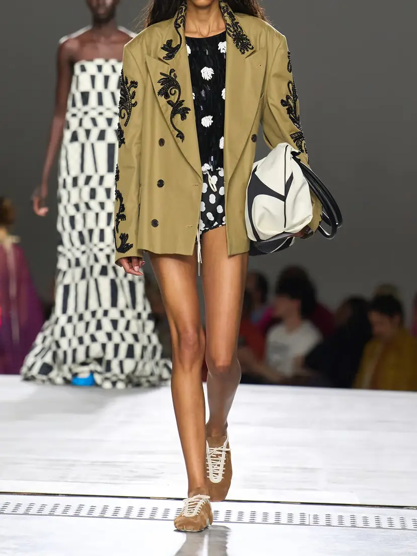 Dries Van Noten Paillette-embellished Polka-dot Silk Blouse | Thumbnail 5 Dries Van Noten Paillette-embellished Polka-dot Silk Blouse | Thumbnail 5
