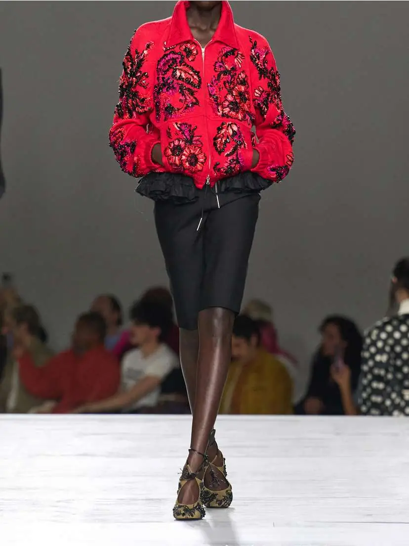 Dries Van Noten Wool And Silk-blend Crepe Shorts | Thumbnail 6