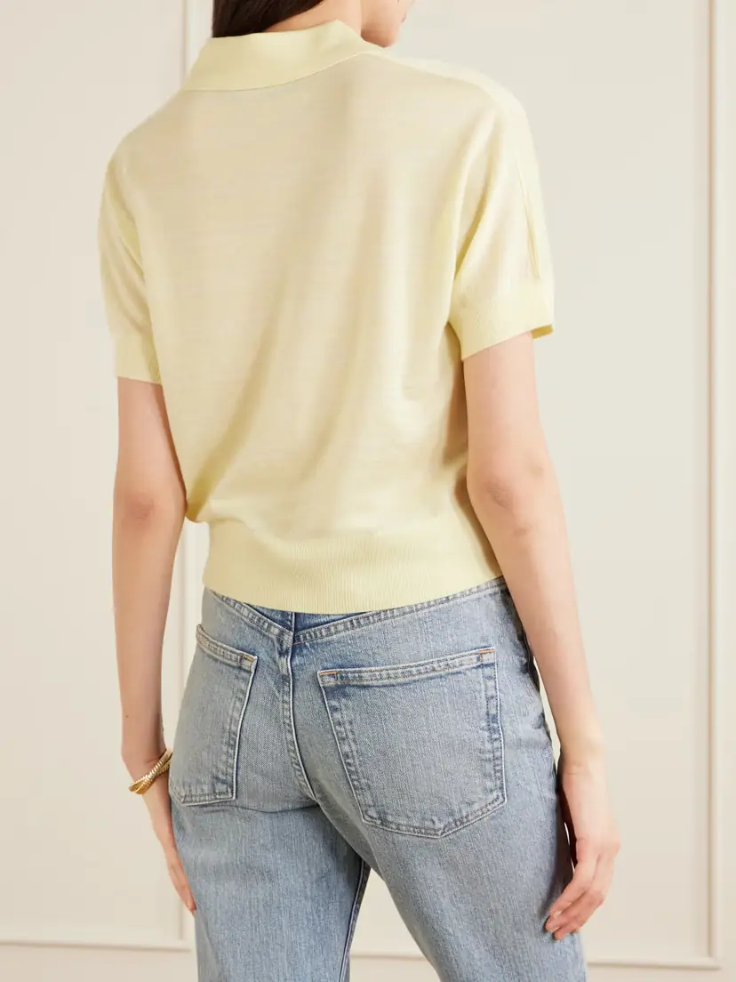 Arch4 Darya Cashmere Polo Shirt | Thumbnail 3 Arch4 Darya Cashmere Polo Shirt | Thumbnail 3