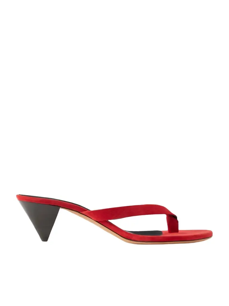 Jude Rooty Suede Sandals | Image 1 Jude Rooty Suede Sandals | Image 1